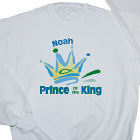 Prince of the King Personalized Youth Sweatshirt